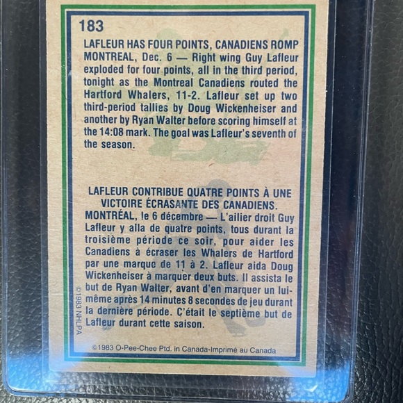 Hockey card - Picture 3 of 3